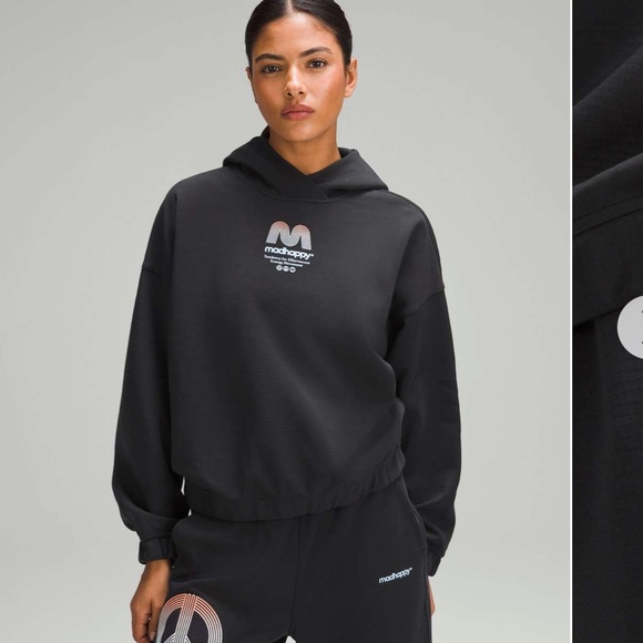 lululemon athletica Tops - Lululemon x Madhappy Relaxed Cropped hoodie Size 4